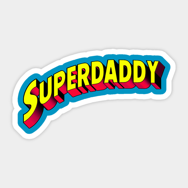 superdaddy Sticker by Gabriel Pastor Store